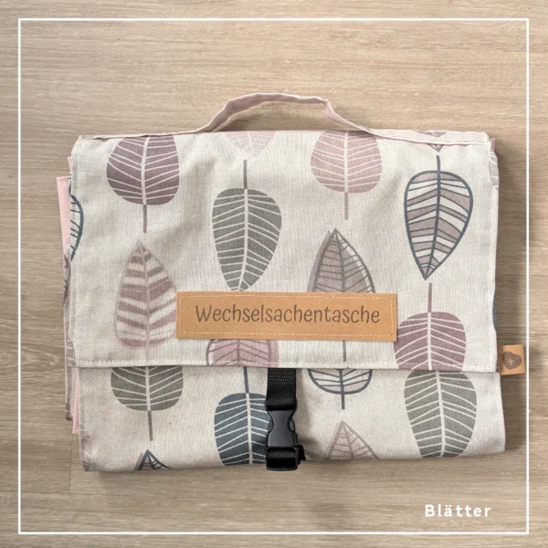 Kindergarten Tasche mit Blättermuster