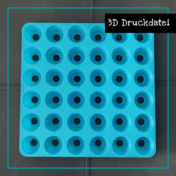 3D Druck Anzuchtplatte MiniQuickPot