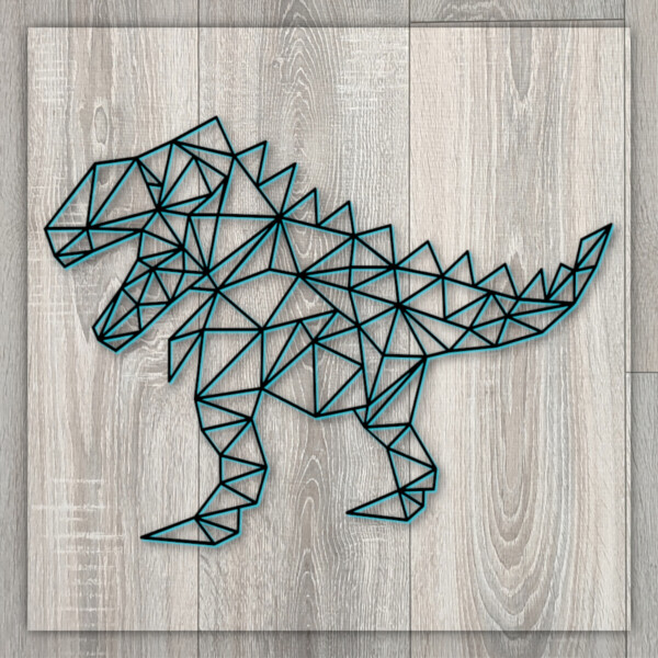 3D Druck Dino Polygonaltier