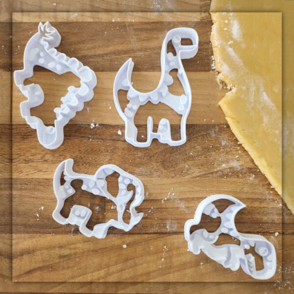 3D Druck Dino Keksausstecher Cookie Cutter
