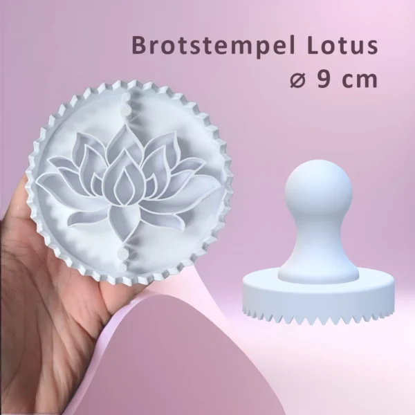 Brotstempel Lotusblume